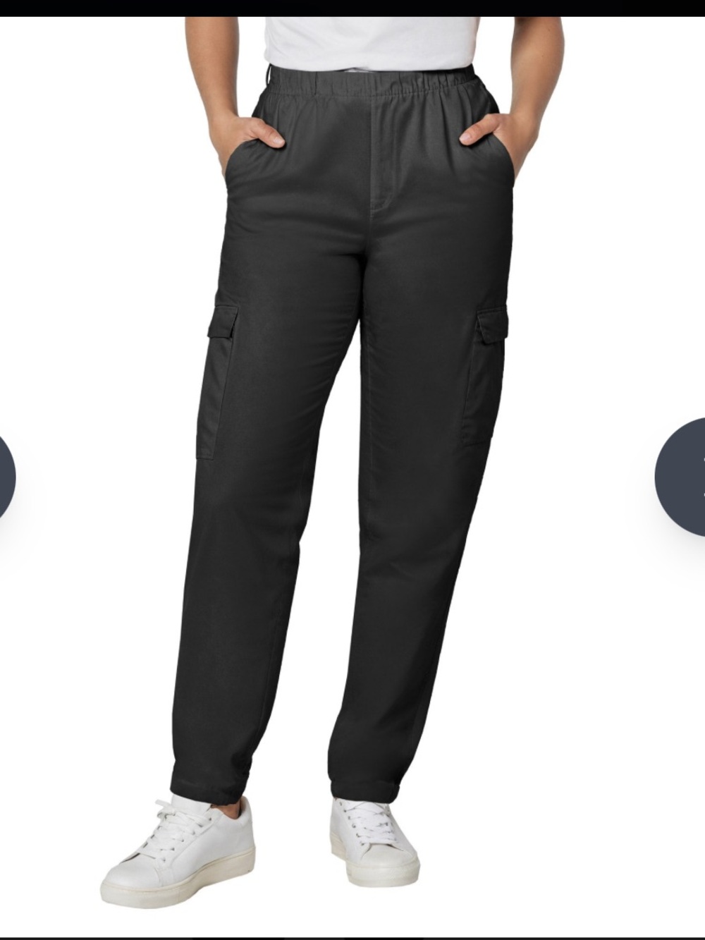 GAP Black Women's Cargo Jogger Pants